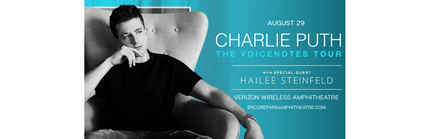 Charlie Puth & Hailee Steinfeld at Verizon Wireless Amphitheatre at Encore Park