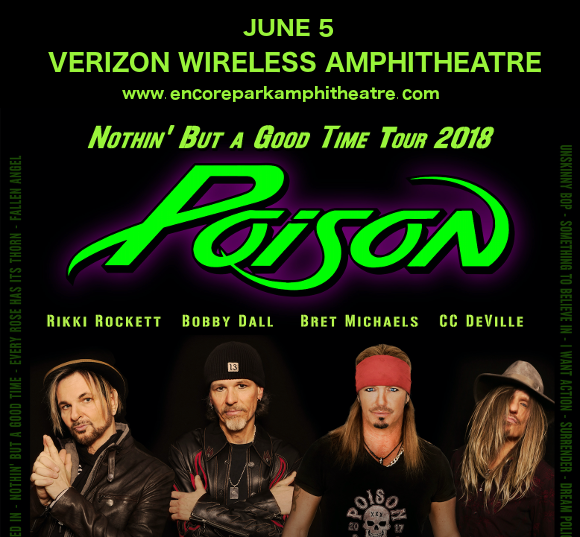 Poison & Cheap Trick at Verizon Wireless Amphitheatre at Encore Park