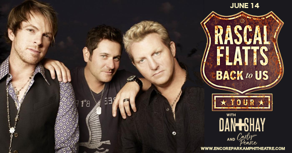 Rascal Flatts & Dan and Shay at Verizon Wireless Amphitheatre at Encore Park