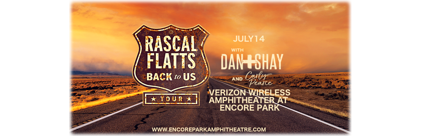 Rascal Flatts & Dan and Shay at Verizon Wireless Amphitheatre at Encore Park
