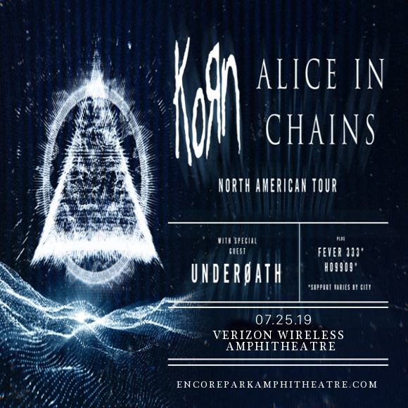 Korn & Alice In Chains at Verizon Wireless Amphitheatre at Encore Park