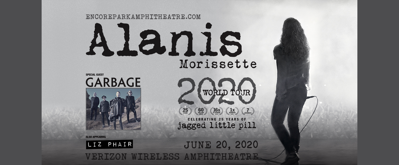 Alanis Morissette at Verizon Wireless Amphitheatre at Encore Park tickets Alanis Morissette at Verizon Wireless Amphitheatre at Encore Park