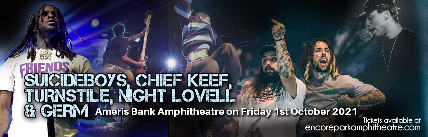 Suicideboys, Chief Keef, Turnstile, Night Lovell & Germ at Ameris Bank Amphitheatre