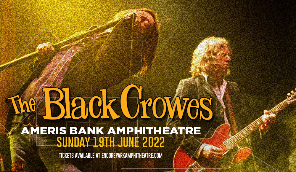 The Black Crowes Tickets 19th June Ameris Bank Amphitheatre at
