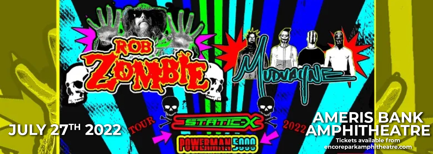 Rob Zombie & Mudvayne: Freaks On Parade Tour with Static-X & Powerman5000 at Ameris Bank Amphitheatre