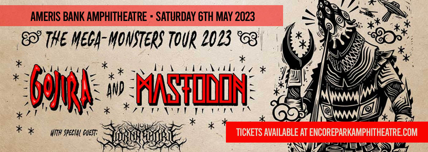 Mastodon & Gojira at Ameris Bank Amphitheatre tickets Mastodon & Gojira at Ameris Bank Amphitheatre
