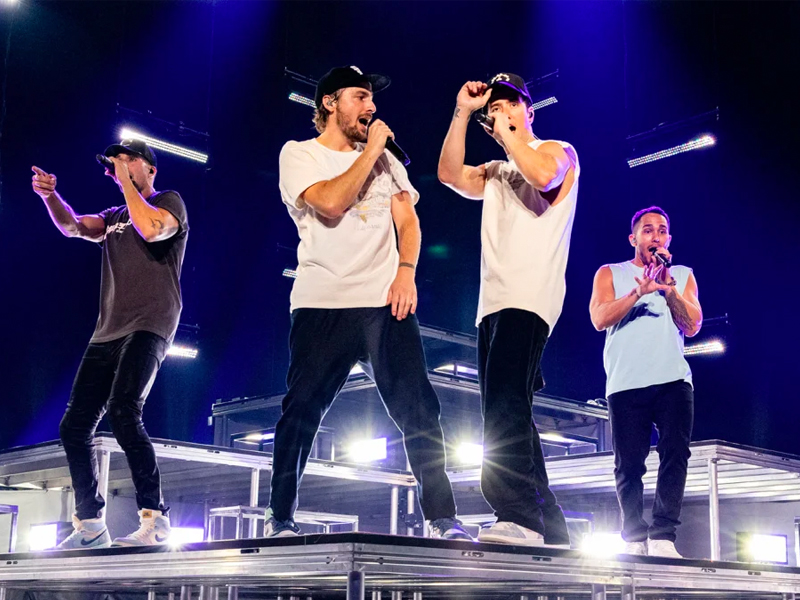 Big Time Rush, Max & Jax at Ameris Bank Amphitheatre