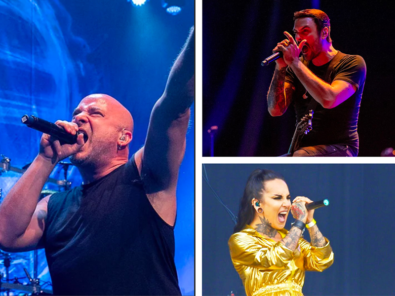 Disturbed, Breaking Benjamin & Jinjer at Ameris Bank Amphitheatre