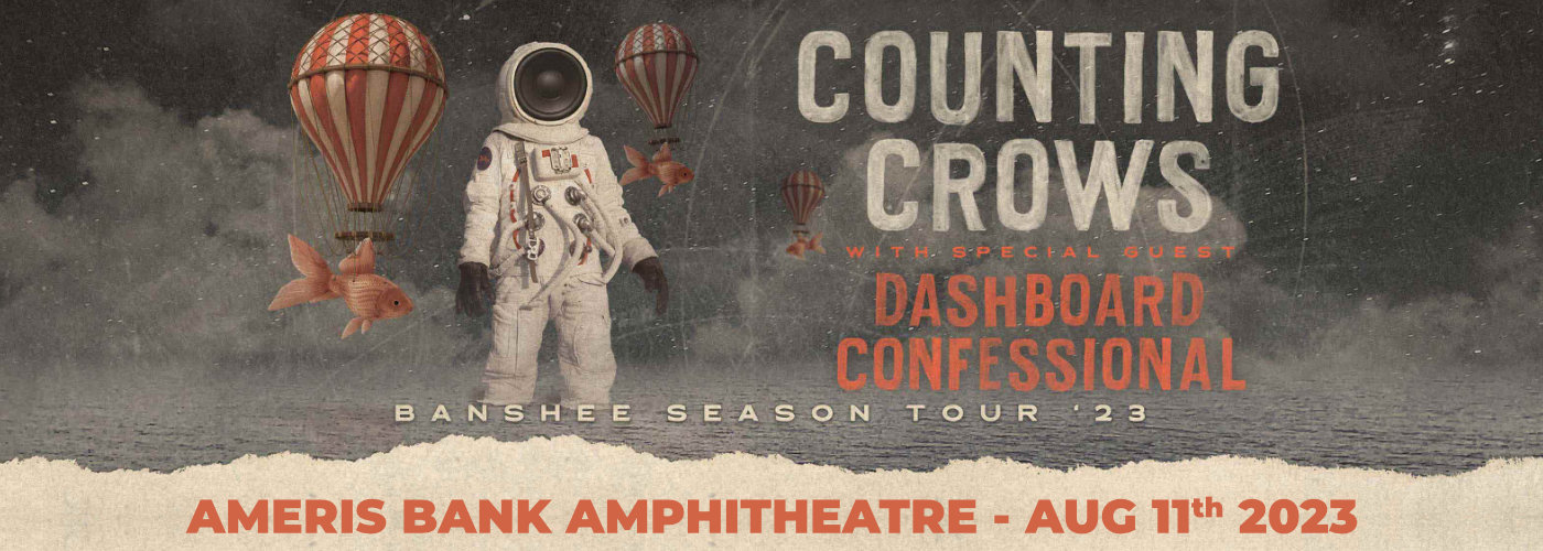 Counting Crows & Dashboard Confessional at Ameris Bank Amphitheatre tickets Counting Crows & Dashboard Confessional at Ameris Bank Amphitheatre