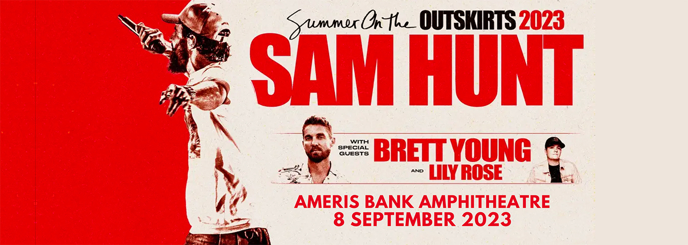 Sam Hunt, Brett Young & Lily Rose at Ameris Bank Amphitheatre