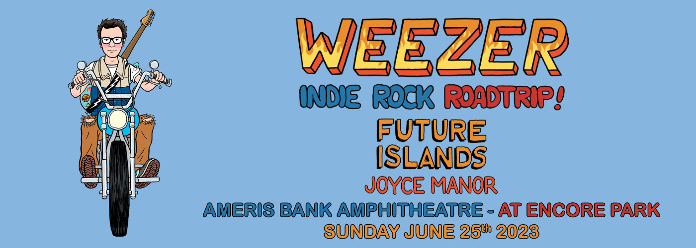Weezer, Future Islands & Joyce Manor at Ameris Bank Amphitheatre tickets Weezer, Future Islands & Joyce Manor at Ameris Bank Amphitheatre