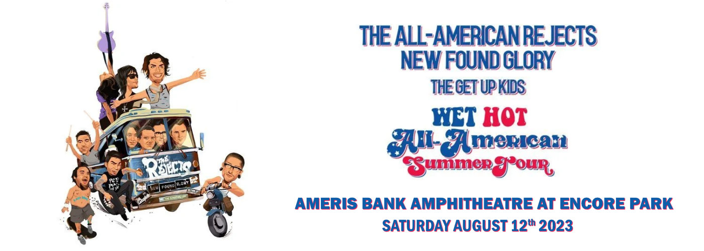 The All American Rejects, New Found Glory & The Get Up Kids at Ameris Bank Amphitheatre tickets The All American Rejects, New Found Glory & The Get Up Kids at Ameris Bank Amphitheatre