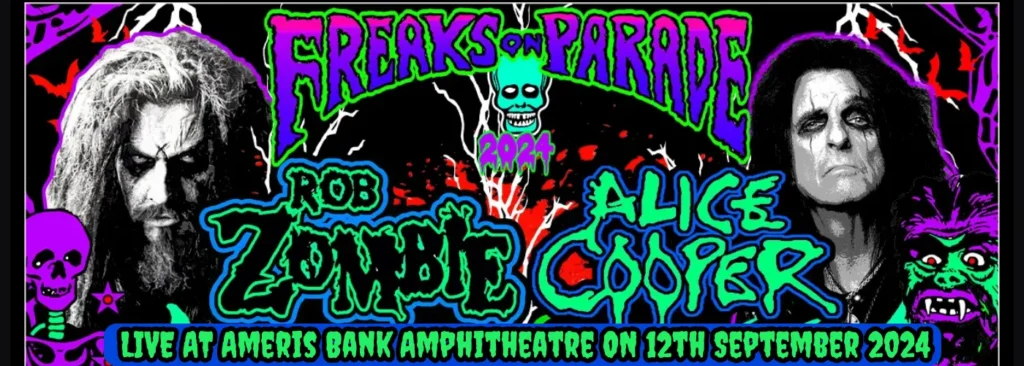 Rob Zombie & Alice Cooper at Ameris Bank Amphitheatre