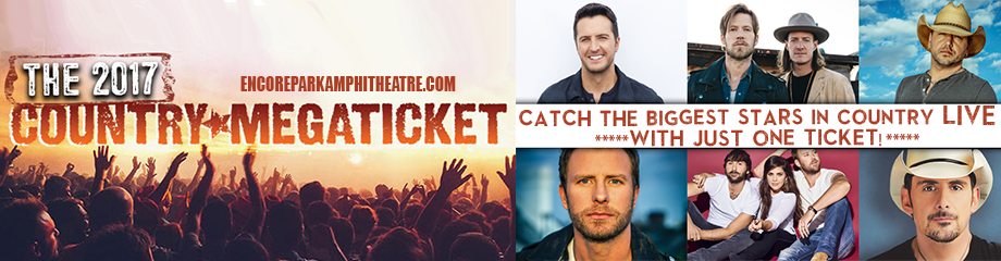 2017 Country Megaticket Tickets (Includes All Performances) at Verizon Wireless Amphitheatre at Encore Park