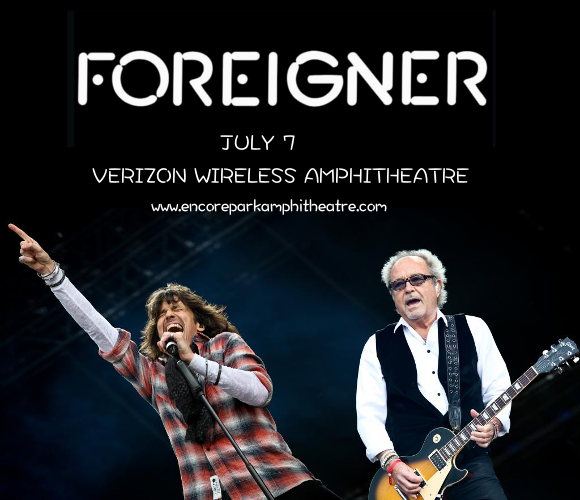 Foreigner at Verizon Wireless Amphitheatre at Encore Park