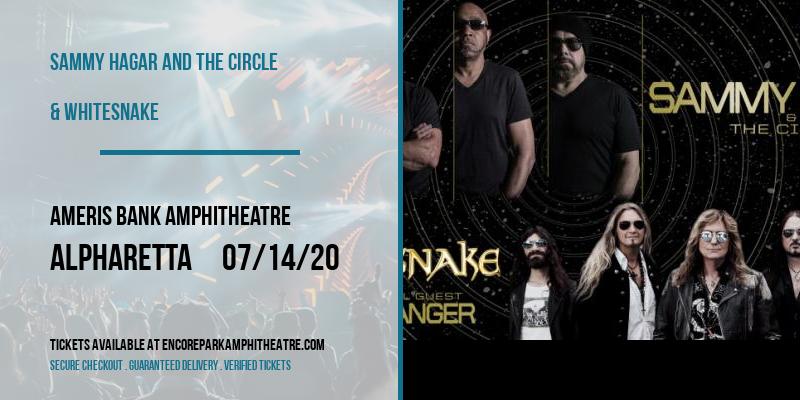 Sammy Hagar and the Circle & Whitesnake at Ameris Bank Amphitheatre