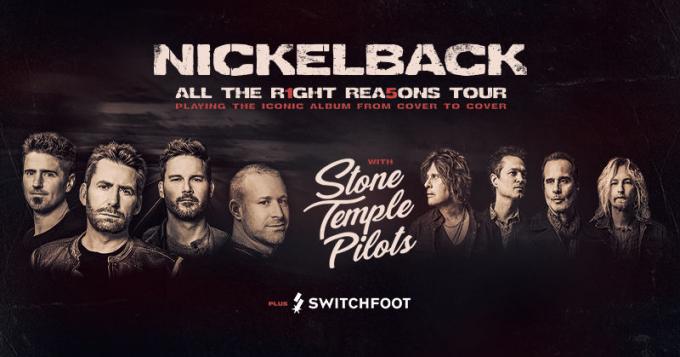 Nickelback, Stone Temple Pilots & Switchfoot at Ameris Bank Amphitheatre