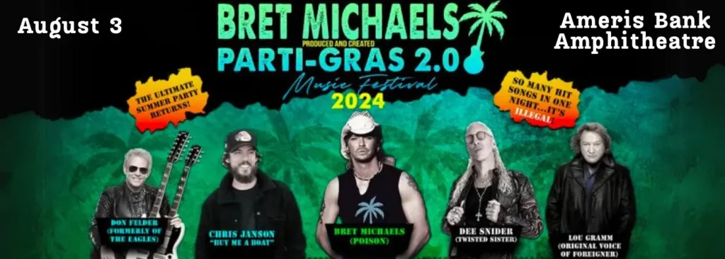 Bret Michaels at Ameris Bank Amphitheatre