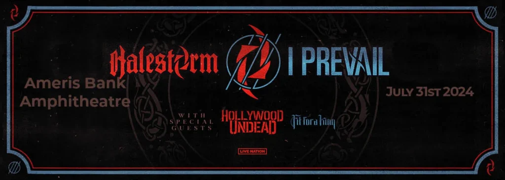 I Prevail & Halestorm at Ameris Bank Amphitheatre