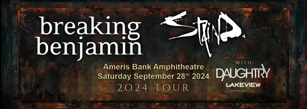 Breaking Benjamin & Staind at Ameris Bank Amphitheatre