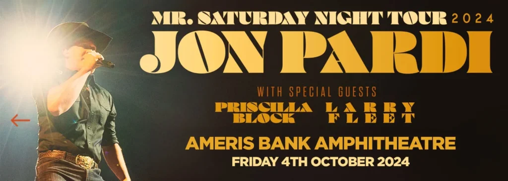 Jon Pardi at Ameris Bank Amphitheatre