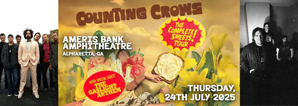 Counting Crows & The Gaslight Anthem at Ameris Bank Amphitheatre